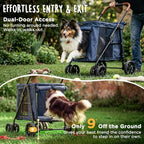 Scout Pet Stroller (Navy Blue)