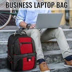 Large Laptop Backpack for Women (17 Inch / Red)