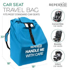 Car Seat Travel Bag for Airplane (Blue)
