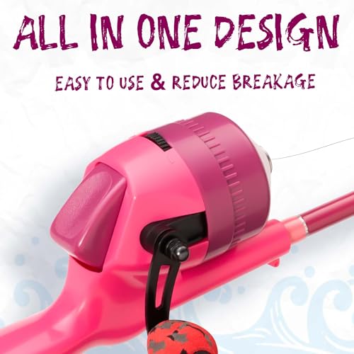Kids Fishing Pole (pink)