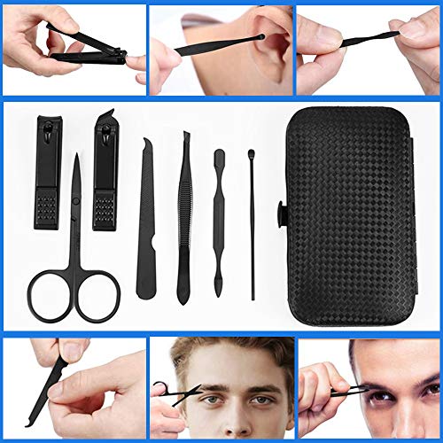 7pcs Manicure Set (Black)