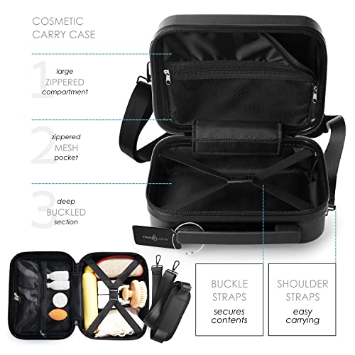 20 Inch Carry On Luggage 22x14x9 Airline Approved Suitcase (Carry-on 20 Inch / Black)