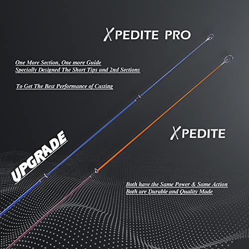 XPEDITE PRO Telescopic Fishing Rods (7' Rod- Casting)