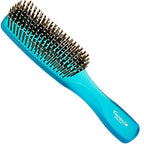 Gentle Blue Neon Full Size Hair Brush (Large / Blue)