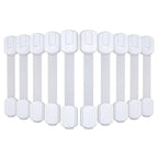 4our Kiddies 10 Pack Baby Proof Cabinet Latches, Childproof Drawer Latches by 4ourKiddies
