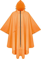 PTEROMY Hooded Rain Poncho for Adult by PTEROMY
