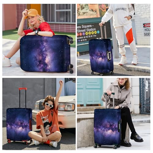 Galaxy Space Luggage Cover (#130 / M(fits 24-26Inch suitcase))