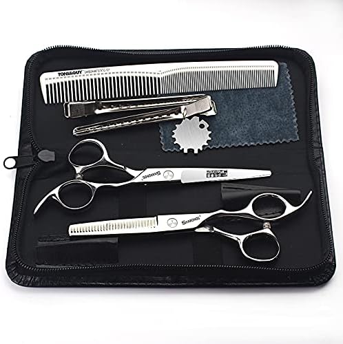6/6.5-inch Professional Hair Clippers, Hairdressers, efficient Hair Clippers (6 inch-2pc-A)