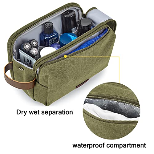 Toiletry Bag for Men (Green / Large)