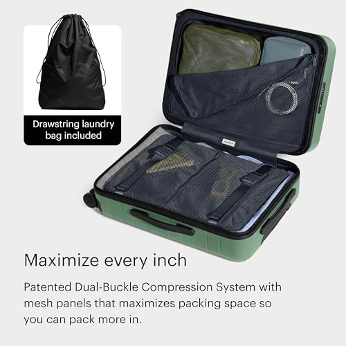 Bigger Carry On Luggage (Sea Green)