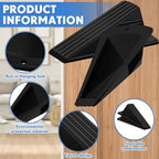2 Pcs Jumbo Door Stoppers Heavy Duty Rubber Doorstop