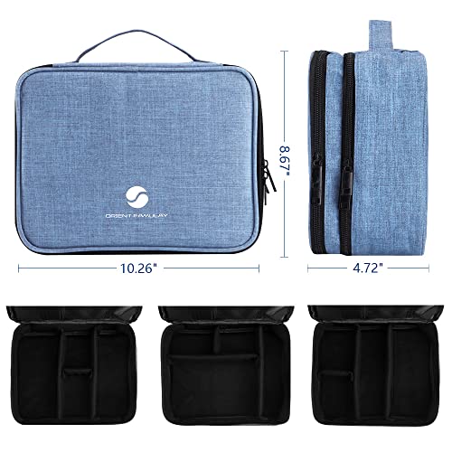 Travel Electronics Organizer (Denim blue)