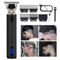 Professional Hair Trimmer for Men (Black With Lcd)