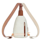 Crossbody Bags for Women Leather Sling Bag for Woman Travel Beige Brown (3-beige Brown)