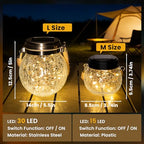 Solar Lantern Gifts for Women (L Size, 4 Pack)