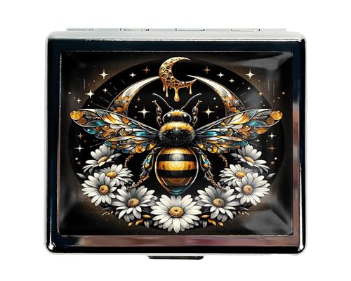 Cute and Stylish Metal Pill Box (Celestial Bee)