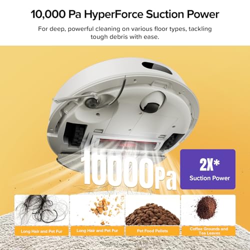 Q7 M5+ Robot Vacuum and Mop (White)