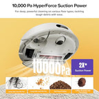 Q7 M5+ Robot Vacuum and Mop (White)