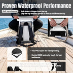 20L Waterproof Dry Bag Boating Backpack for Travel Hiking Camping Kayaking Hiking Swimming Floating Submersible Dry Bag bright white (20L / bright white)