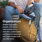 Nebula Commuter Backpack (Tungsten/Soundwave Grey Heather)