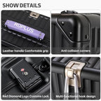 Aluminium Frame Checked (Black& Purple / 28 inch)