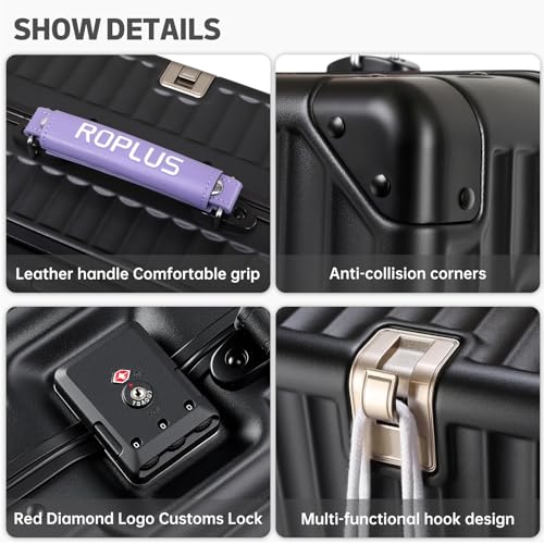 Aluminium Frame Checked (Black& Purple / 28 inch)