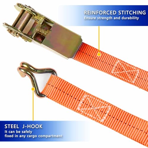 Ratchet Straps (Orange)