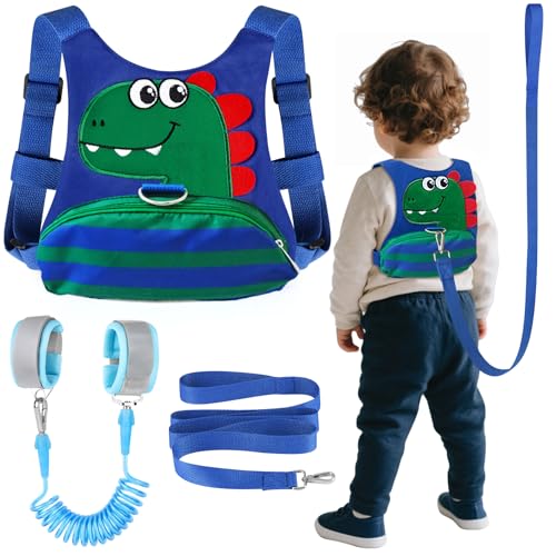 Toddler Leash for Kids (Blue+Green)