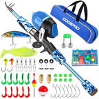 Kids Fishing Pole (Blue-Left Handed / 3.94 ft)