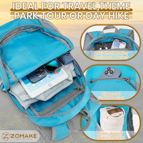 Lightweight Packable Backpack (20L / B-light Blue 1)