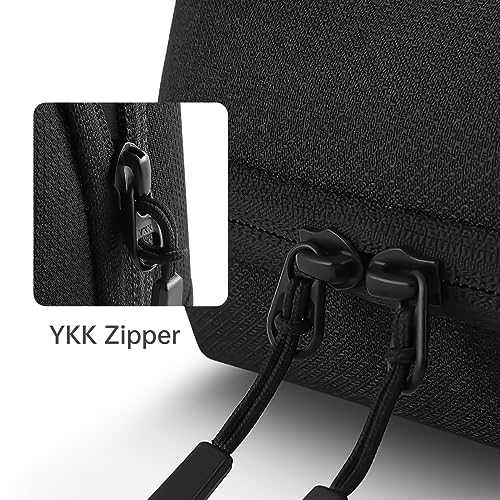 Electronic Organizer Travel Case Bag for Cables (Black / Plus)