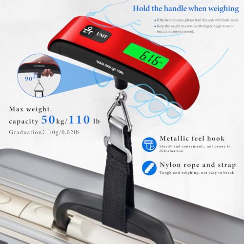 Luggage Scale (Red)