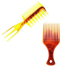 Oil Hairstyle Comb for Men Wide Tooth Hair Styling Comb Lightweight Salon with Scalp Massage 8.26 Inch for Slicked-Back Hair