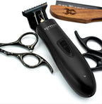Supreme Trimmer 2-in-1 T-Fader Foil Shaver & DLC T-Shaper Trimmer Set | ST5206 Beard Trimmer STF501 Electric Razor | Travel Hair Trimmer | Black