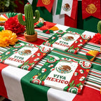 50 Pcs Mexican Independence Day Napkins (Viva Mexico)