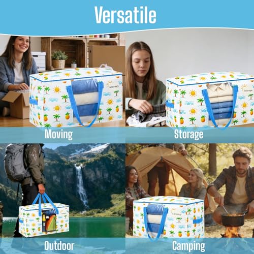 Moving Bags Wide Open Top (Tropical Island / 8 Pack)