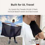 Ultralight Quick Dry Towel (2XL&S / Navy Blue)