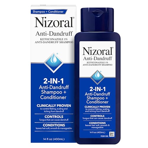 2-in-1 Anti Dandruff Shampoo and Conditioner, 14 Fl Oz (14 Fl Oz (Pack of 1) / Shampoo + Conditioner)