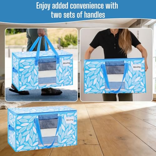 Moving Bags Wide Open Top (Spring Breeze / 4 Pack)