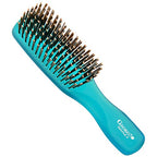 Gentle Blue Neon Mini Hair Brush (Small / Blue)