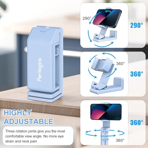 Airplane Phone Holder Mount (Blue)