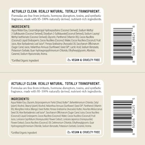 Classic Clean Toasted Coconut Shampoo Conditioner Set (20 Fl Oz (Pack of 2))