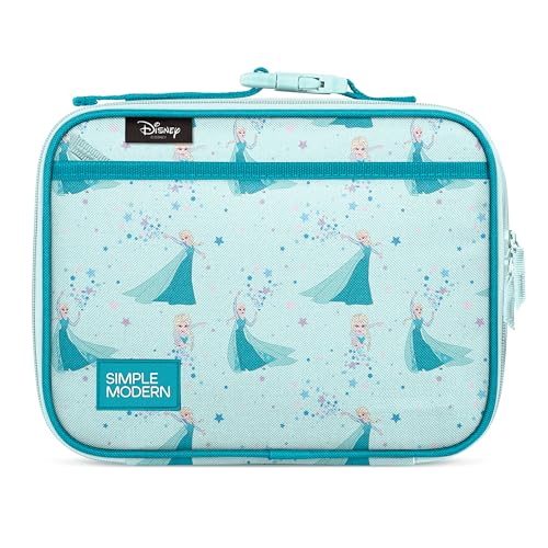 Disney Frozen Kids Lunch Box & Insulated Lunch Bag for School (Regular / Disney: Frozen Elsa's Snowflake)