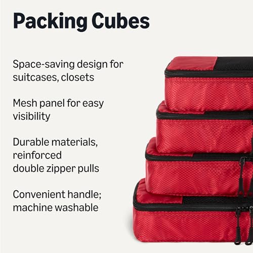 4 Piece Space (Red / 4 x Slim)