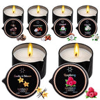 6 Pack Low Temperature Massage Oil Candle Set