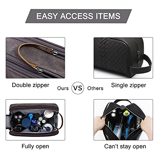 Toiletry Bag for Men (Grey / Large)