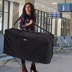 Stroller Travel Bag for Standard or Double (Black with Black Trim)