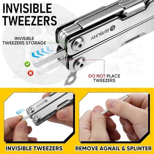 Mini Multitool BI2052A (Scissors / Silver)