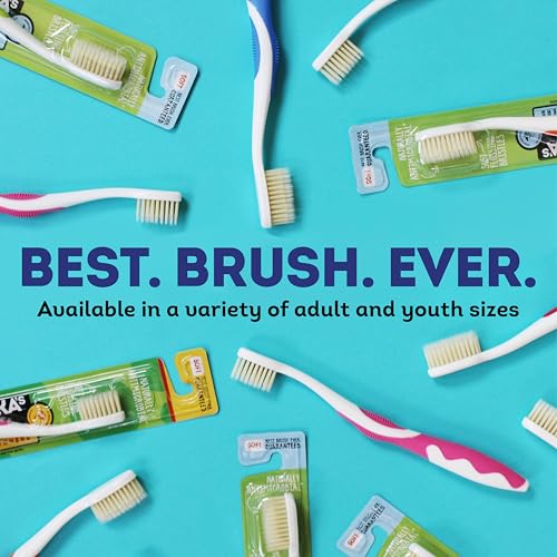 Soft Flossing Toothbrush (Yellow/Blue)