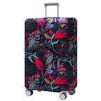 Travelkin Luggage Covers For Suitcase Tsa Approved Suitcase Cover Protector (Flourish / S)